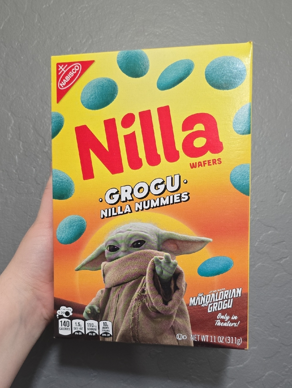 Nilla Wafers Grogu Nilla Nummies Limited Edition